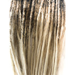 15 Double Ended 24se  Dreadlock Extensions-Latte