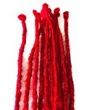 10se Dreadlock Extensions-Red Extensions