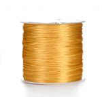Elastic thread for braid install blonde  single  roll