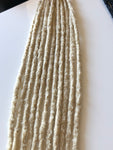 10 se Dreadlock Extensions-Light Blonde