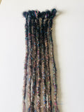 7se Dreadlock Extensions-Abyss Sparkle Tinsel